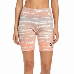 Puma Women's Tie-Dye Shorts - Small